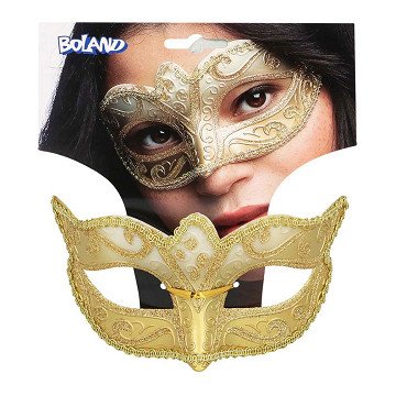 Venice Felina Gold Eye Mask