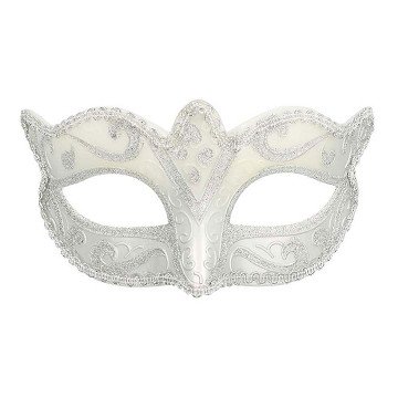 Venice Felina Silver Eye Mask