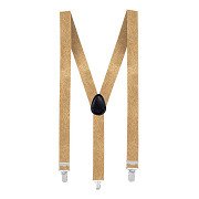 Bretels Basic Goud