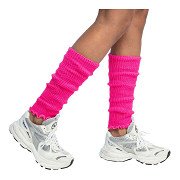 Beinwärmer Basic Neon Pink