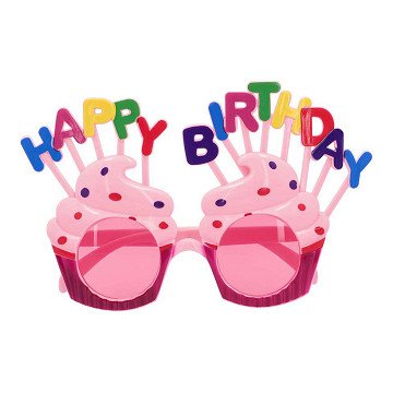 Partybrille Happy Birthday