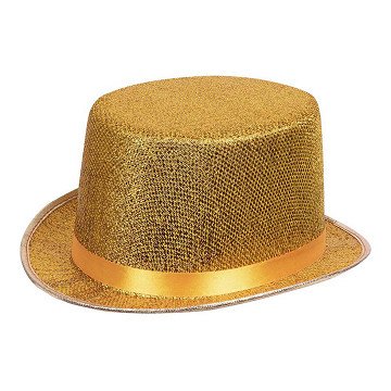 Hoed Glitz Goud