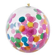 Confetti balloons, 5 pcs.