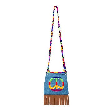 Shoulder bag Peace, 19x19cm