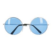 Partybrille Hippie XL Blau