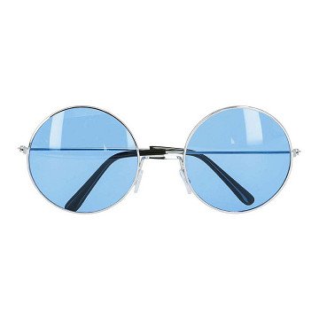 Partybrille Hippie XL Blau