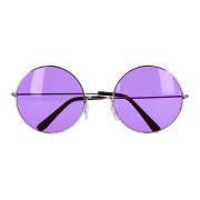 Partybrille Hippie XL Lila