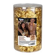 Hawaiikränze Gold, 20 Stk.