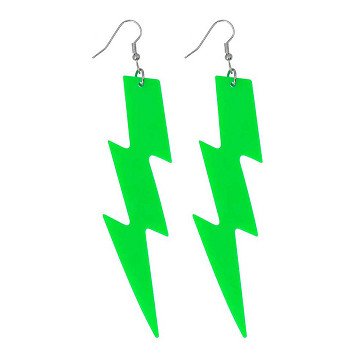 Oorbellen Flash Neon Groen