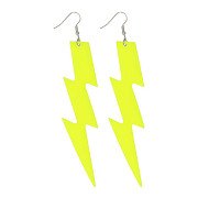 Oorbellen Flash Neon Geel