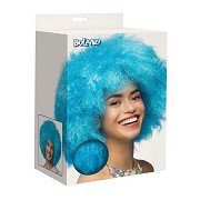 Perücke Sugar Neon Blau
