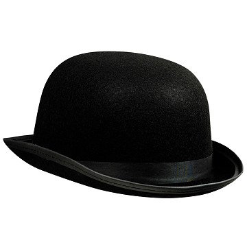 Bowler Hat Black Felt