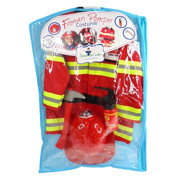 Verkleedset Brandweer, 3-4 jaar