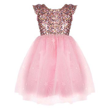 A Star is Born Glitterjurk - 7-8 Jaar