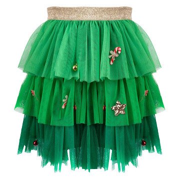 Rockin' Round The Christmas Tree Tutu - 4-6 Years
