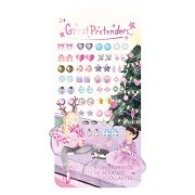 Holiday Kerst Plakoorbellen - 30st.