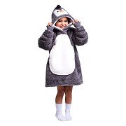 Noxxiez Plüschtier -Kapuzenpullover, kleiner Pullover, Pinguin, 3–6 Jahre
