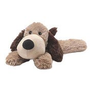 Warmies Hund Braun Warmes Kuscheltier