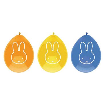 Balloons Miffy, 6 pcs.