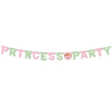 Buchstabengirlande Prinzessin Party