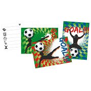 Invitations Goal, 6pcs.