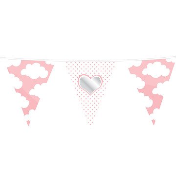 Bunting Baby Girl, 10mtr.