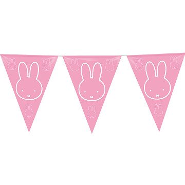 Fahnenleine Miffy Pink, 10mtr.