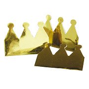 Crowns Gold Metallic, 6 pcs.