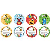 Monster Party Invitations, 6pcs.