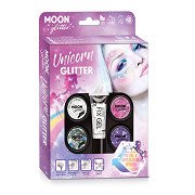 Schmink- und Glitzerset Einhorn