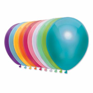 Balloons 10 Neon Colors, 10pcs.