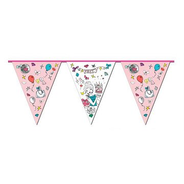 Knutselen met Jill - Shiny Vlaggenlijn, 6mtr.