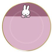 Teller Miffy Pink, 8 Stk.