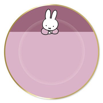 Teller Miffy Pink, 8St.