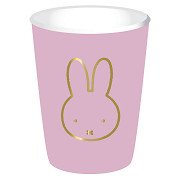 Tassen Miffy Pink, 8St.