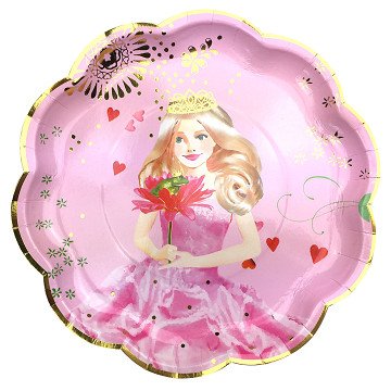 Plates Princess, 8pcs.