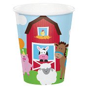 Farm Cups, 8pcs.