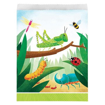 Insekten Partytüten, 8 Stk.