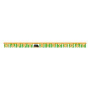 Traktor-Buchstabenbanner „Happy Birthday“