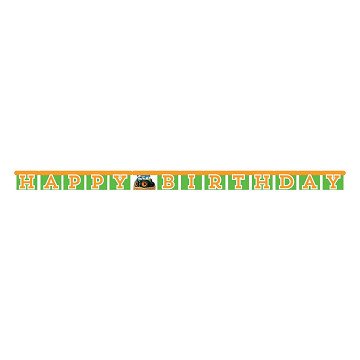 Traktor-Buchstabenbanner „Happy Birthday“