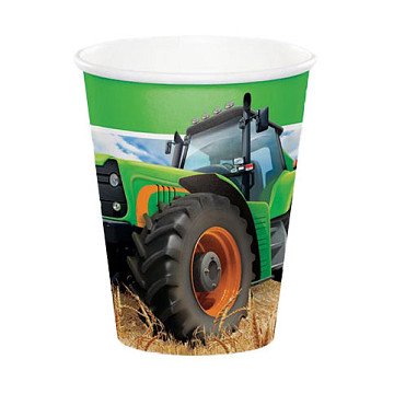 Tractor Cups, 8pcs.