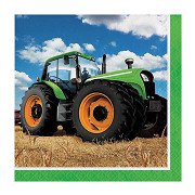 Tractor Napkins, 16 pcs.