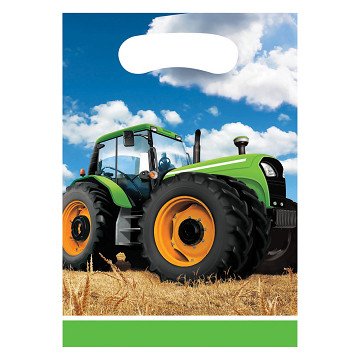 Traktor Partytüten, 8 Stk.