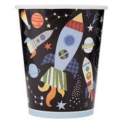 Space Cups, 8 Stück.