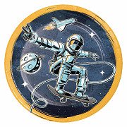 Astronautenplatten, 8 Stück.