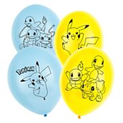 Pokemon Balloons, 6pcs.