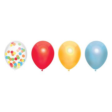 Balloon mix Rainbow, 6 pcs.