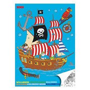 Coloring book Pirate