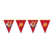 Sinterklaas bunting, 10 meters