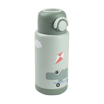 Done by Deer Insulated Drinking Bottle Playground - Green